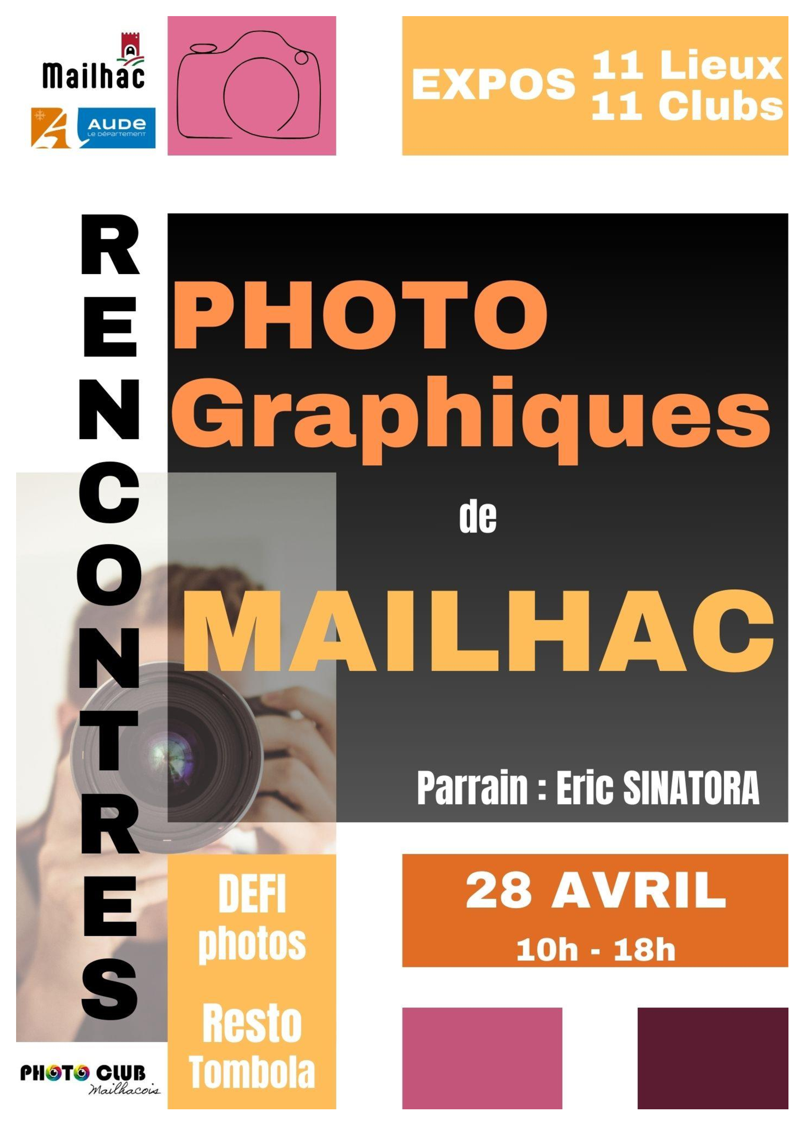 Rencontres et défi photo des clubs photographiques de l’Aude